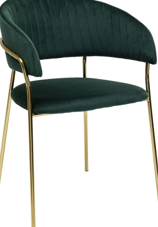 SEDIA CON BRACCIOLI BELLE VERDE (2/SET) - KARE