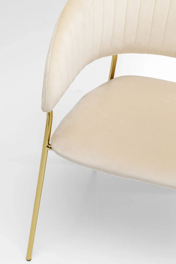 SEDIA CON BRACCIOLI BELLE CREMA (2/SET) - KARE