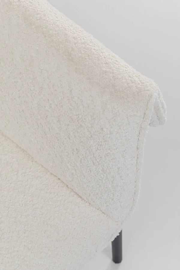 Sedia con braccioli Bess crema - KARE