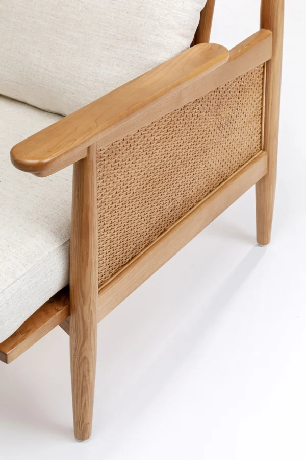 Sedia con braccioli Cane - KARE