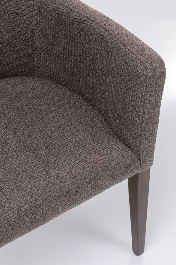 Sedia con braccioli Mode Dolce marrone - KARE