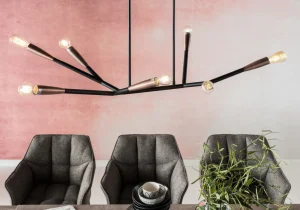 Sedia con braccioli ThinkThank grigia - KARE