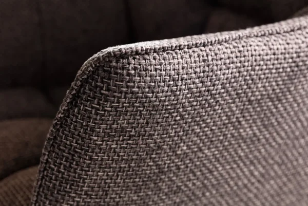 Sedia con braccioli ThinkThank grigia - KARE