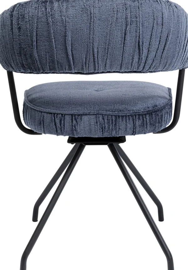 Sedia girevole Arabella marrone - KARE