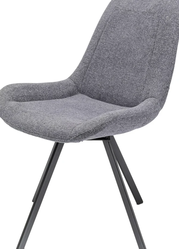 Sedia girevole Baron grigio - KARE