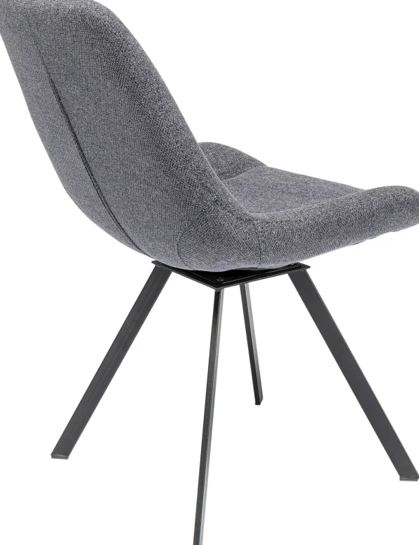 Sedia girevole Baron grigio - KARE