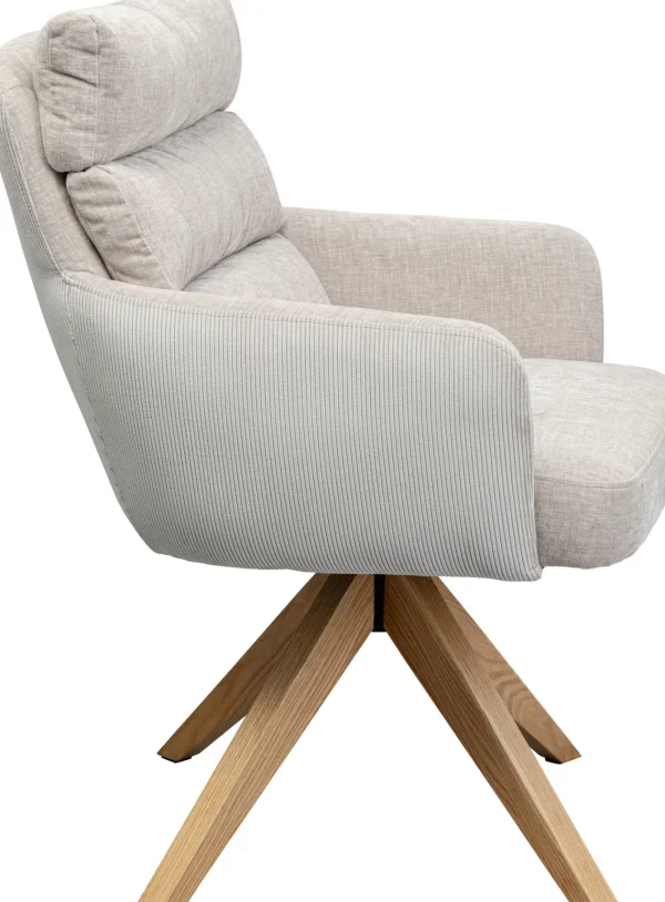 Sedia girevole Bosse Nature - KARE