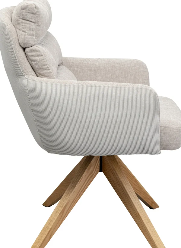 Sedia girevole Bosse Nature - KARE