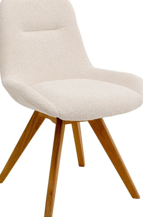 Sedia girevole Broadway in legno - KARE