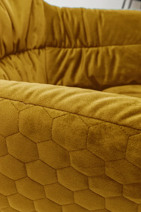 SEDIA GIREVOLE COLMAR GIALLO - KARE