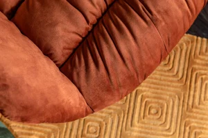SEDIA GIREVOLE COLMAR ROSSO - KARE