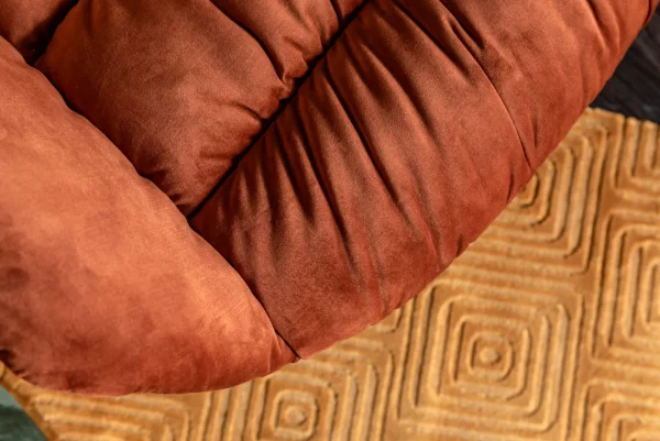 SEDIA GIREVOLE COLMAR ROSSO - KARE