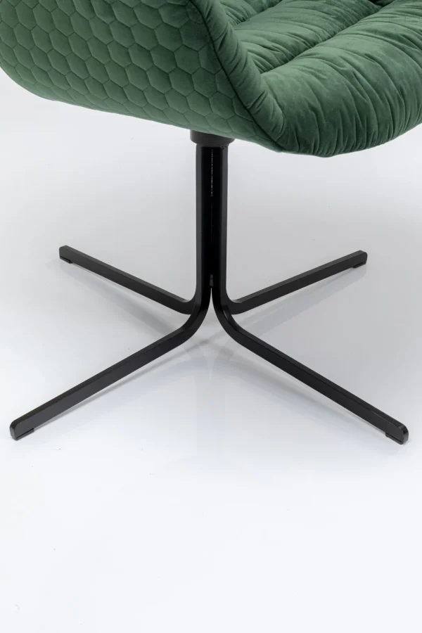 SEDIA GIREVOLE COLMAR VERDE - KARE