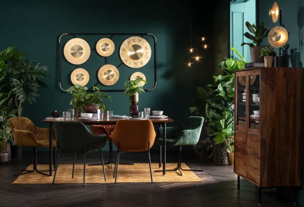 SEDIA GIREVOLE COLMAR VERDE - KARE