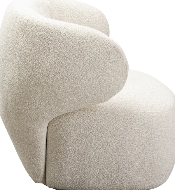 Sedia girevole Elite Crema - KARE