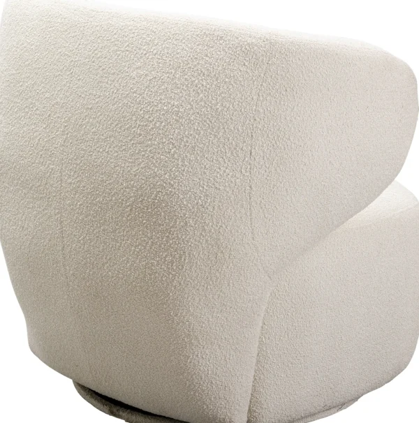 Sedia girevole Elite Crema - KARE
