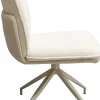 Sedia girevole Hilla bianco - KARE