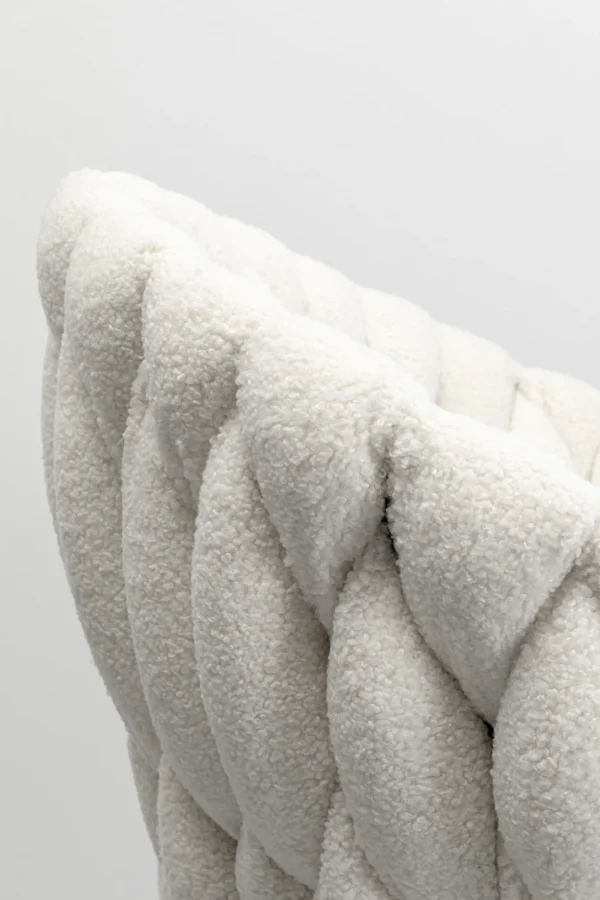 Sedia girevole Knot Boucle - KARE
