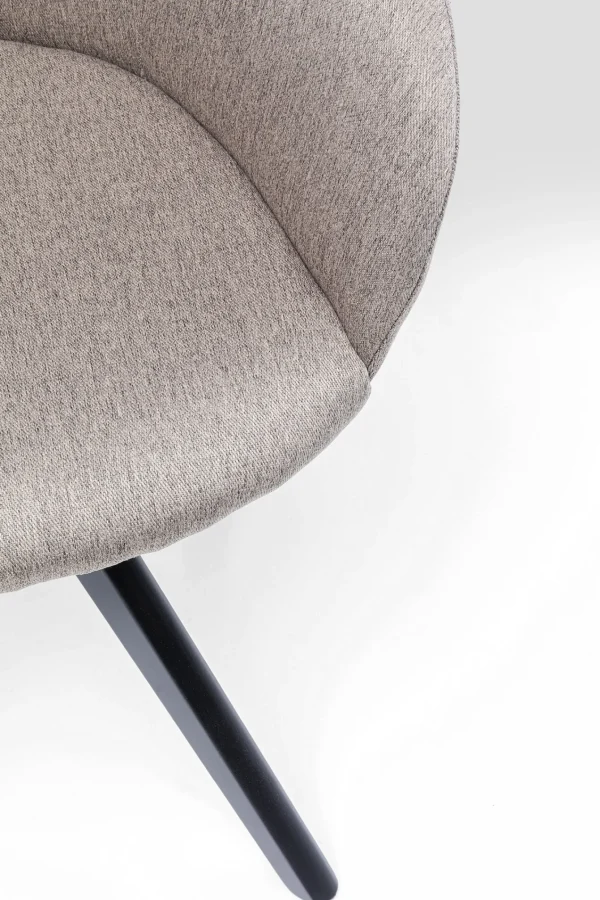 SEDIA GIREVOLE LADY LOCO TAUPE - KARE