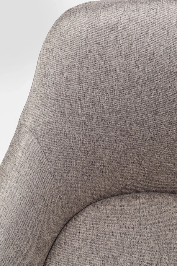 SEDIA GIREVOLE LADY LOCO TAUPE - KARE