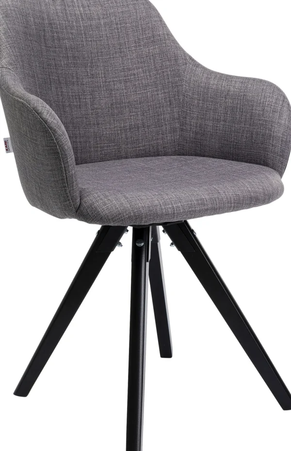 Sedia girevole Madame grigio - KARE