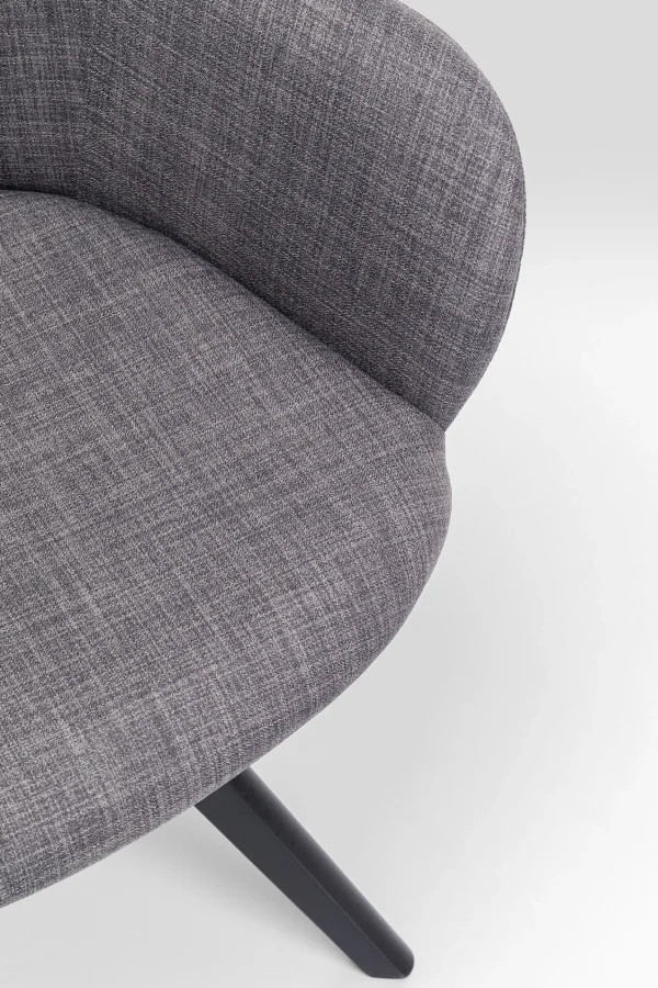 Sedia girevole Madame grigio - KARE