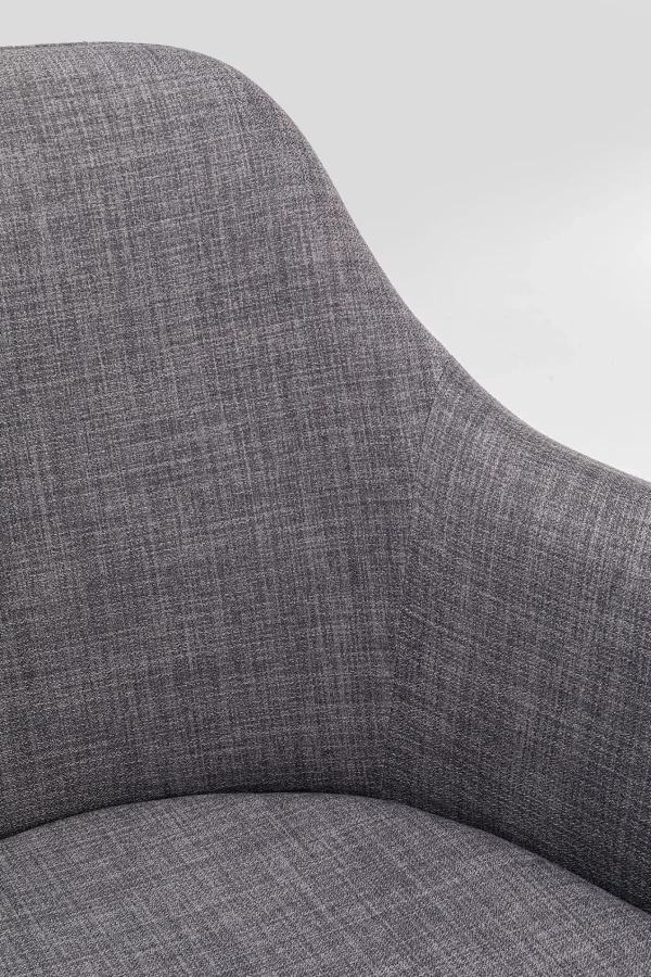 Sedia girevole Madame grigio - KARE