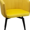 Sedia girevole Merida giallo - KARE