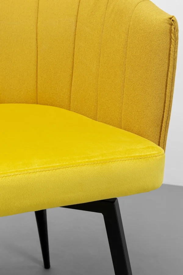 Sedia girevole Merida giallo - KARE