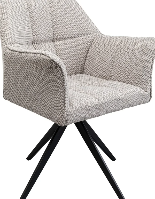 Sedia girevole Thinktank grigio - KARE