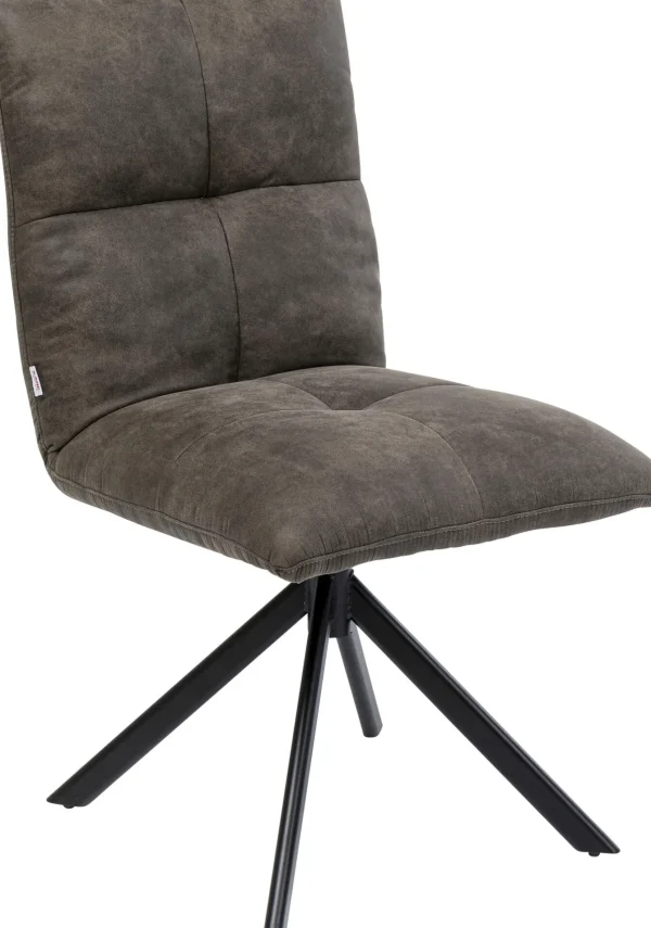 Sedia girevole Toronto nero - KARE