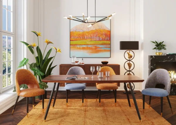 Sedia Hudson Arancione - KARE