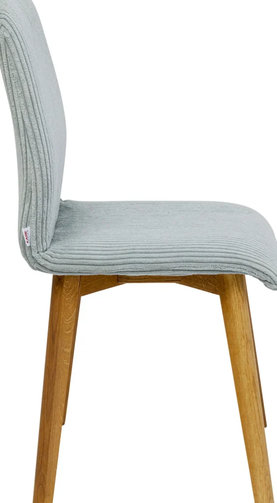 Sedia Lara Cord blu - KARE