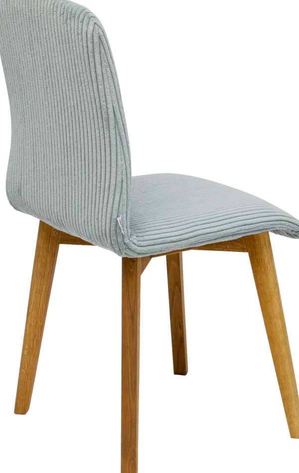 Sedia Lara Cord blu - KARE