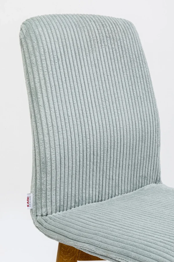 Sedia Lara Cord blu - KARE