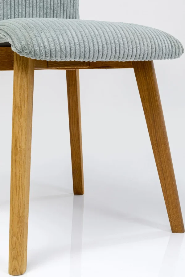 Sedia Lara Cord blu - KARE