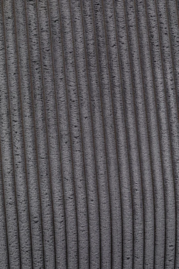 Sedia Lara Cord grigio - KARE