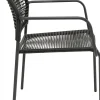 Sedia Madagascar nero - KARE