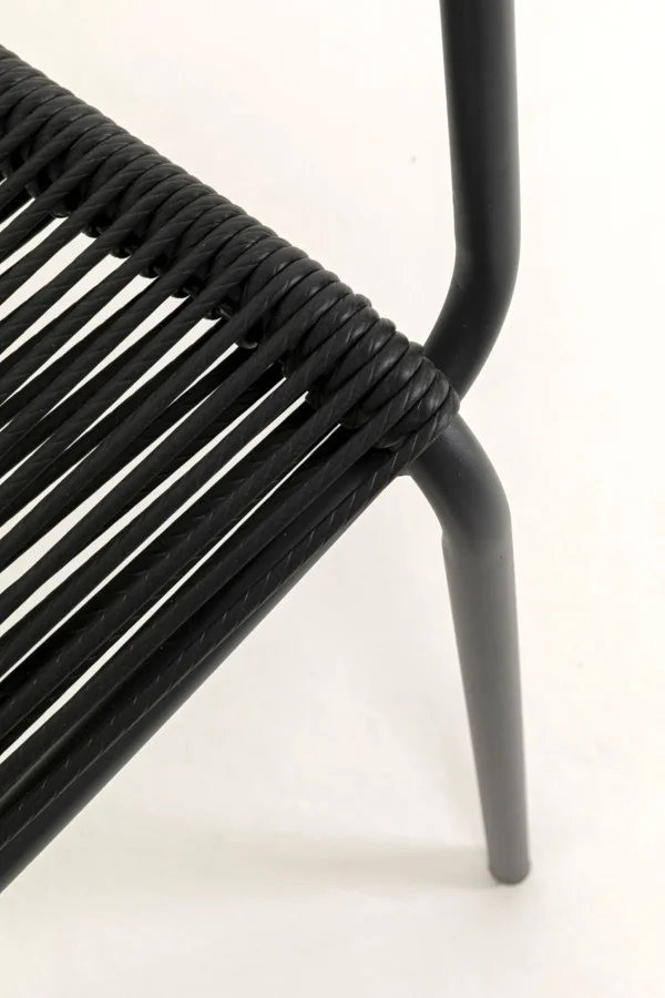 Sedia Madagascar nero - KARE