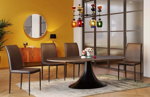 Sedia Milano Marrone - KARE