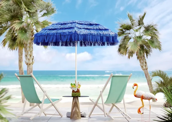 Sedia sdraia Easy Summer turchese - KARE