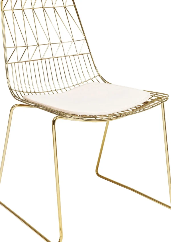 Sedia Solo Crema/Oro - KARE