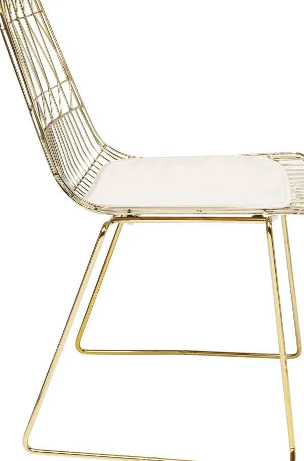 Sedia Solo Crema/Oro - KARE