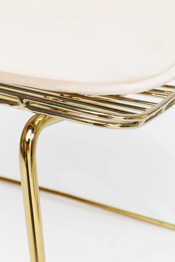 Sedia Solo Crema/Oro - KARE