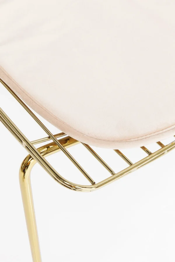 Sedia Solo Crema/Oro - KARE