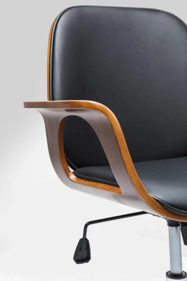 Sedia Ufficio Girevole Patron Walnut - KARE