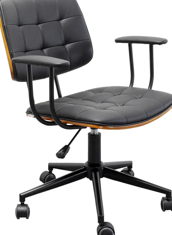 Sedia ufficio Nelly Nero - KARE