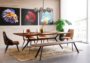 SEDIA URBAN DESIRE MARRONE - KARE