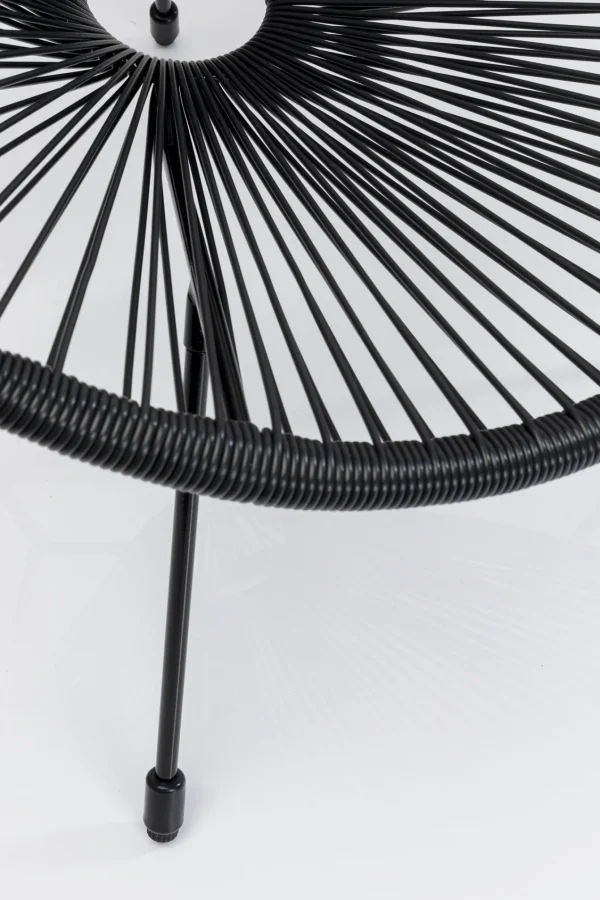 Set Acapulco 2pcs Outdoor nero - KARE