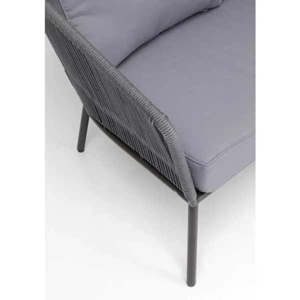 Set Elba grigio Quattro Outdoor (4/parti) - KARE